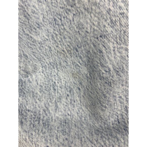 GAP Low Stride Jeans Womens 34 Loose Low Rise No Stretch Distressed Acid Wash - Picture 7 of 7